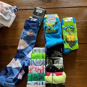 Novelty Socks Lot size 8-10